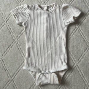 Kate Quinn Organic Cotton Ribbed Onesie